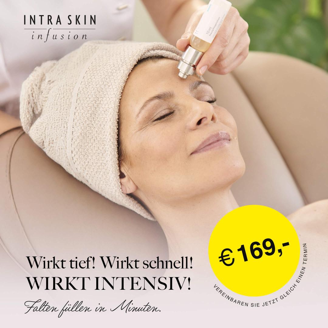 Intra Skin | infusion Behandlung bei Sylvia Klara Scherrer in Wörrstadt